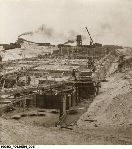 Foundation_of_Electric_Power_Station_in_Gary_Indiana